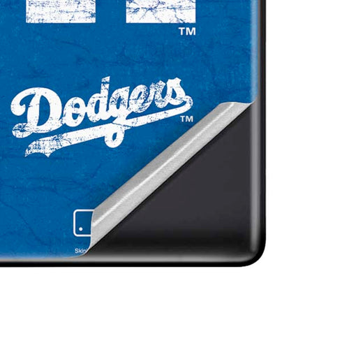 MLB Los Angeles Dodgers - Solid Distressed Google Pixel 6 Skin